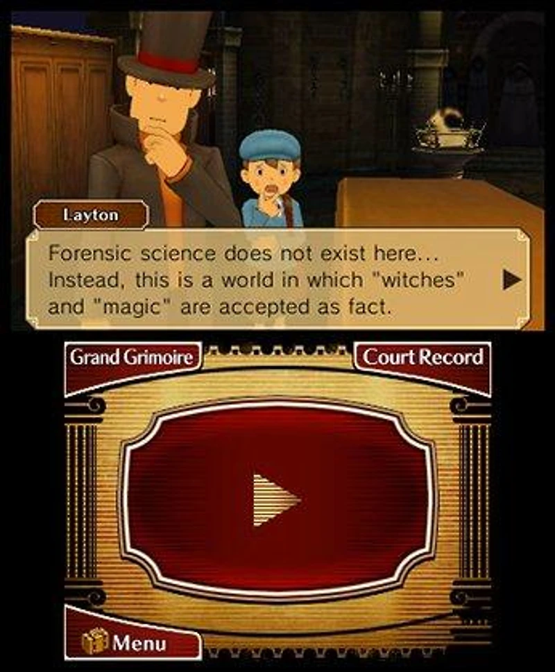 Professor Layton VS. Phoenix Wright Ace Attorney