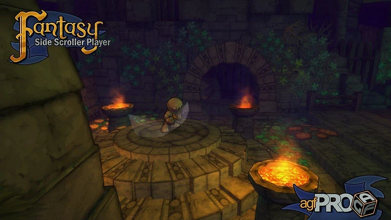 Axis Game Factory Fantasy Side-Scroller