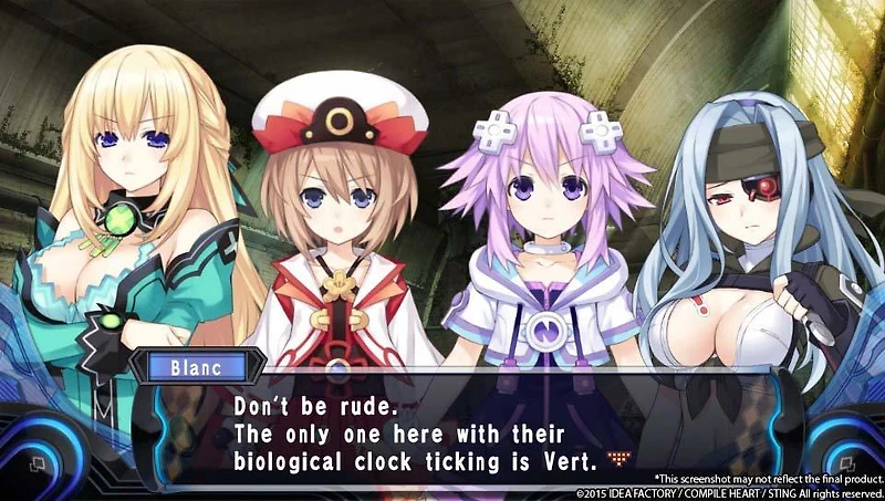 Hyperdevotion Noire: Goddess Black Heart - PS Vita