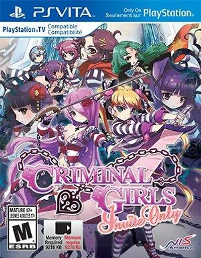 Criminal Girls: Invite Only - PS Vita