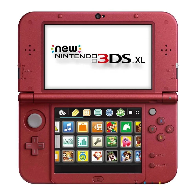 New Nintendo 3DS XL Handheld Console Red - Nintendo 3DS