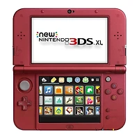 New Nintendo 3DS XL Handheld Console Red - Nintendo 3DS