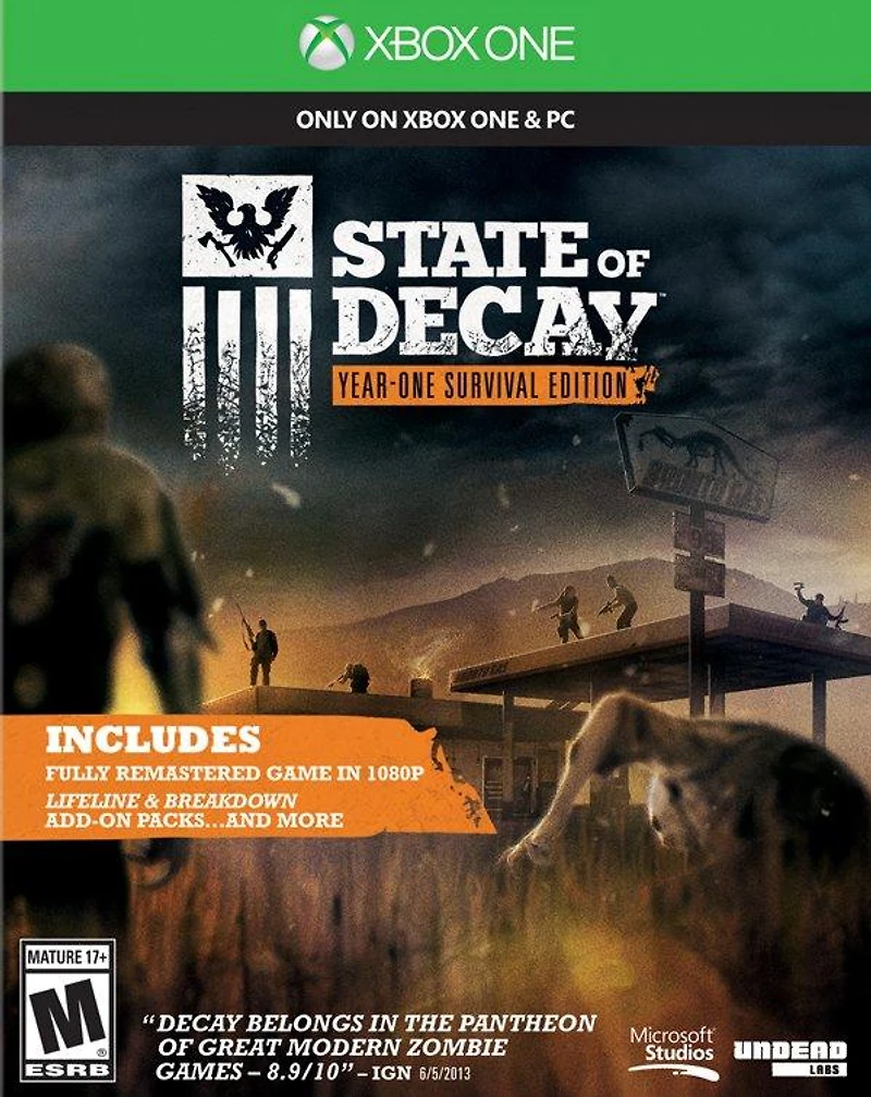 State of Decay Year One Survival Edition