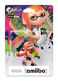 Splatoon Orange Inkling Girl amiibo