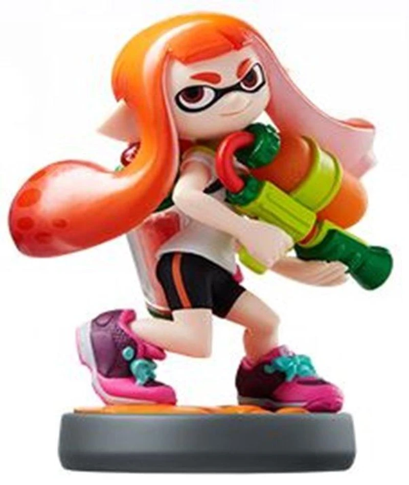 Splatoon Orange Inkling Girl amiibo