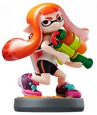 Splatoon Orange Inkling Girl amiibo