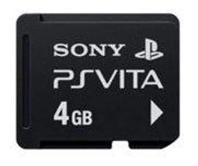 Sony PlayStation Vita Console 4GB Memory Card