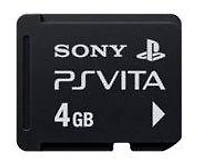 Sony PlayStation Vita Console 4GB Memory Card