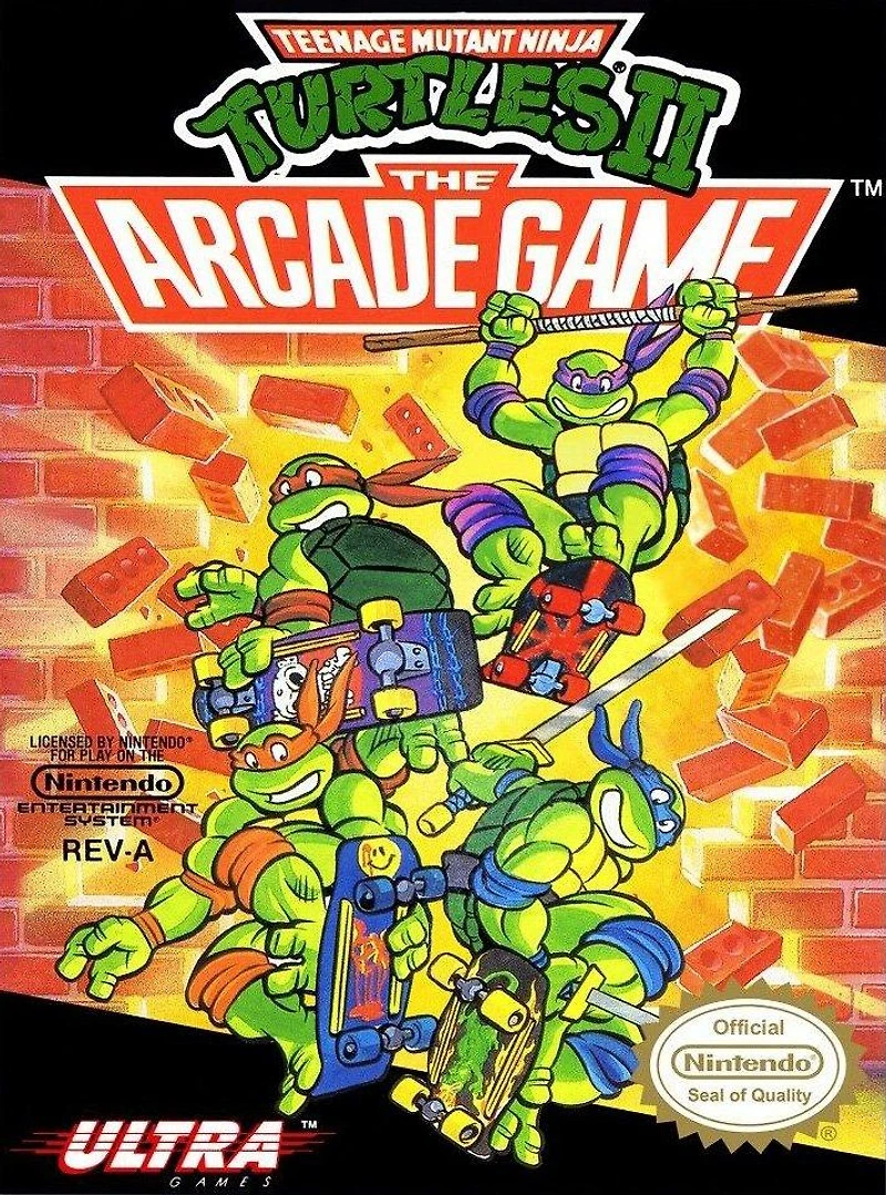 Teenage Mutant Ninja Turtles 2: The Arcade Game - Nintendo