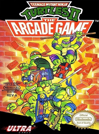 Teenage Mutant Ninja Turtles 2: The Arcade Game - Nintendo