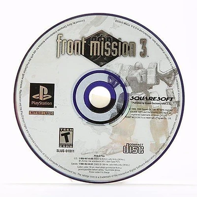 Front Mission 3 - PlayStation