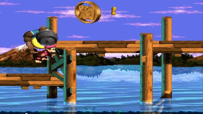 Donkey Kong Country 3: Dixie Kong's Double Trouble - Super Nintendo