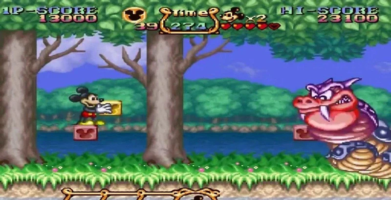 Mickey Mouse's Magical Quest - Super Nintendo