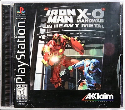 Iron Man and X-O Manowar in Heavy Metal