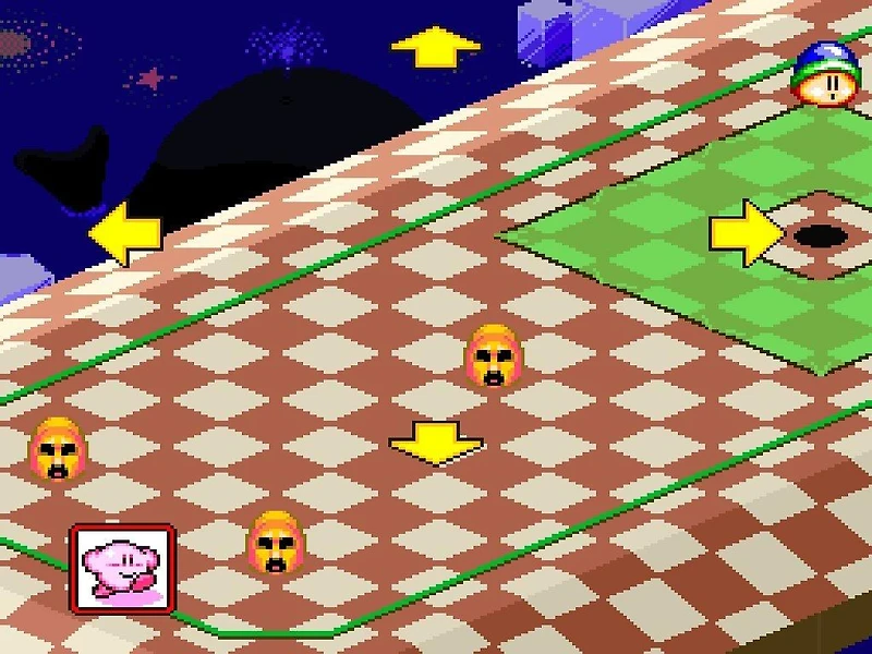 Kirby's Dream Course - Super NIntendo