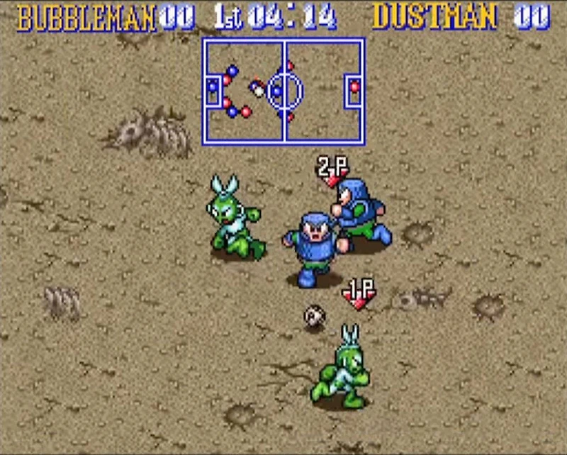 Mega Man Soccer - Super Nintendo