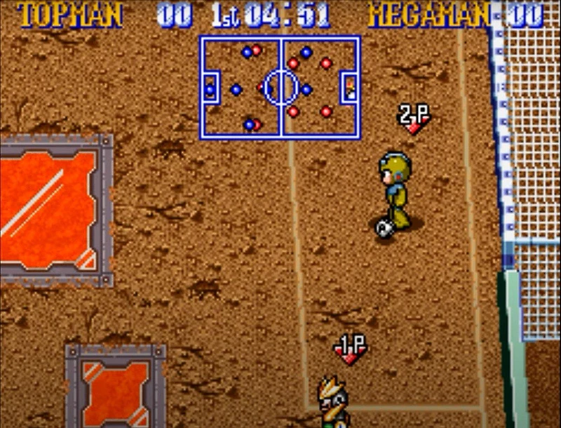 Mega Man Soccer - Super Nintendo