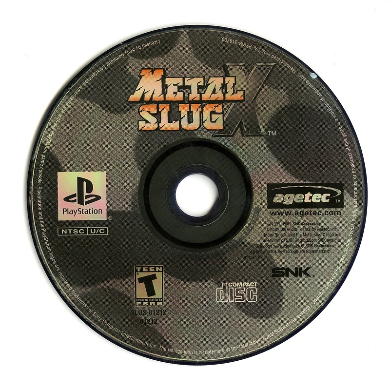 Metal Slug X - PlayStation
