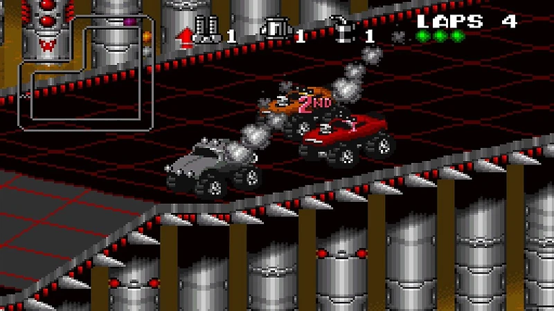 Rock N' Roll Racing - Super Nintendo
