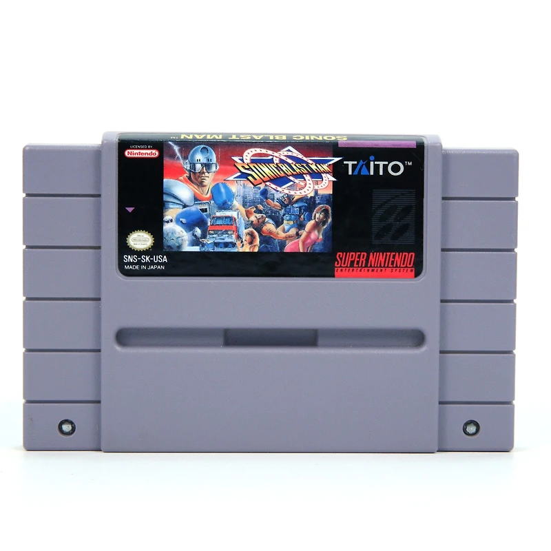 Sonic Blast Man - Super Nintendo
