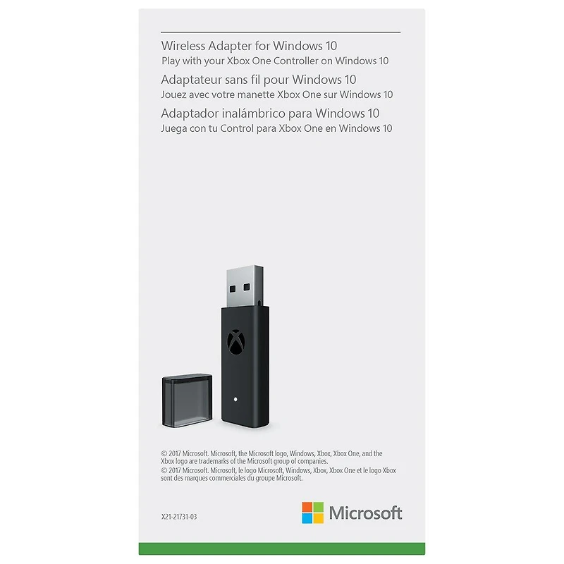 Mirosoft Xbox Wireless Adapter for Windows 10