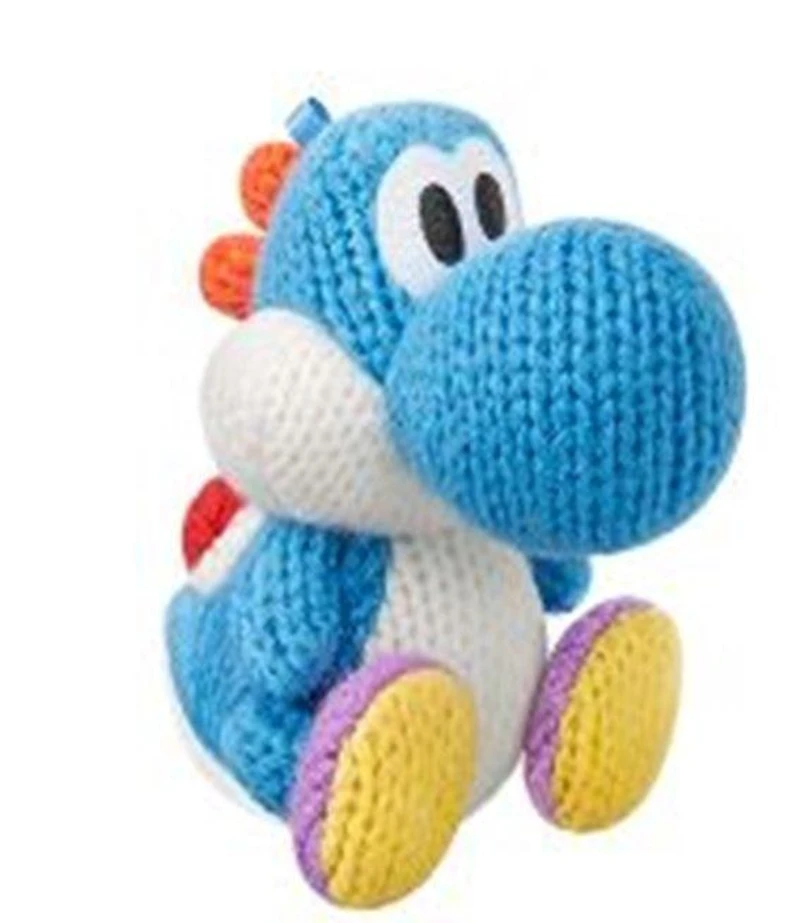 Yoshi's Woolly World Light Blue Yarn Yoshi amiibo