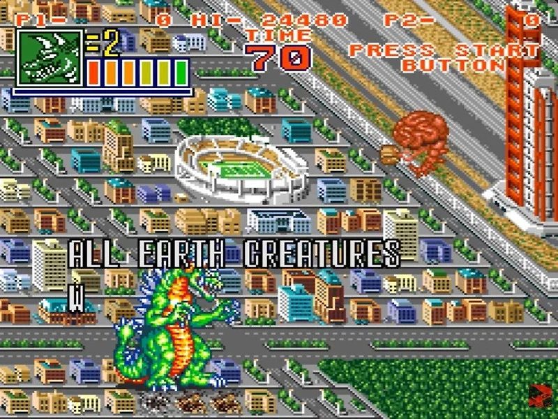 King of the Monsters 2 - Super Nintendo