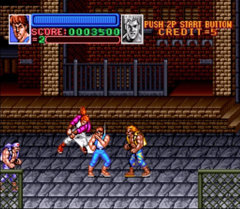 Super Double Dragon - Super Nintendo