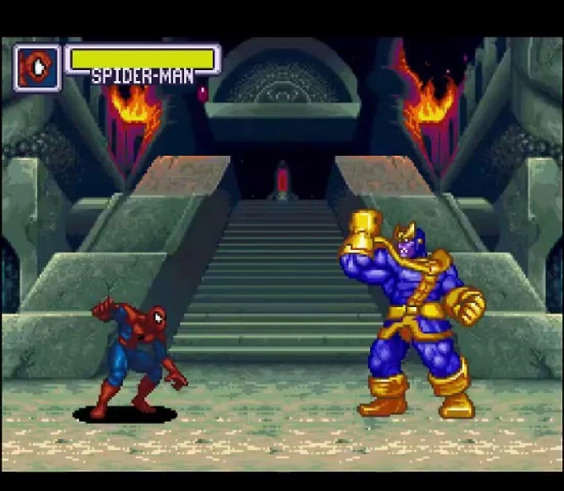 Marvel Super Heroes in War of the Gems - Super Nintendo
