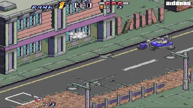 Biker Mice From Mars - Super Nintendo