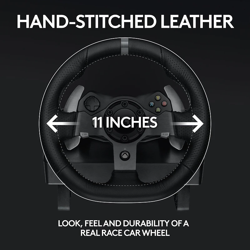 Logitech G920 Driving Force Racing Wheel for Xbox One and PC