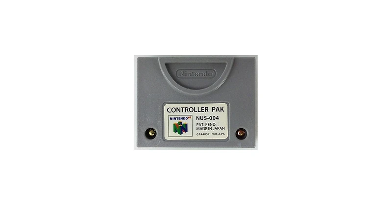 Nintendo 64 Memory Card Controller Pak (Styles May Vary)