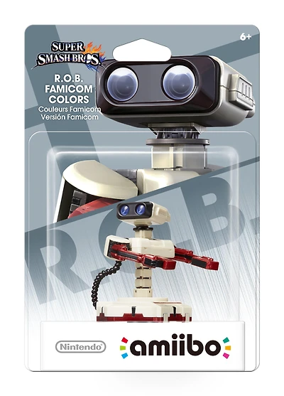 Super Smash Bros. R.O.B. Famicom Colors amiibo