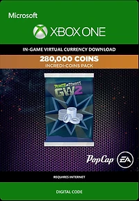 Plants vs. Zombies Garden Warfare 2 Coins Pack 280,000 - Xbox One