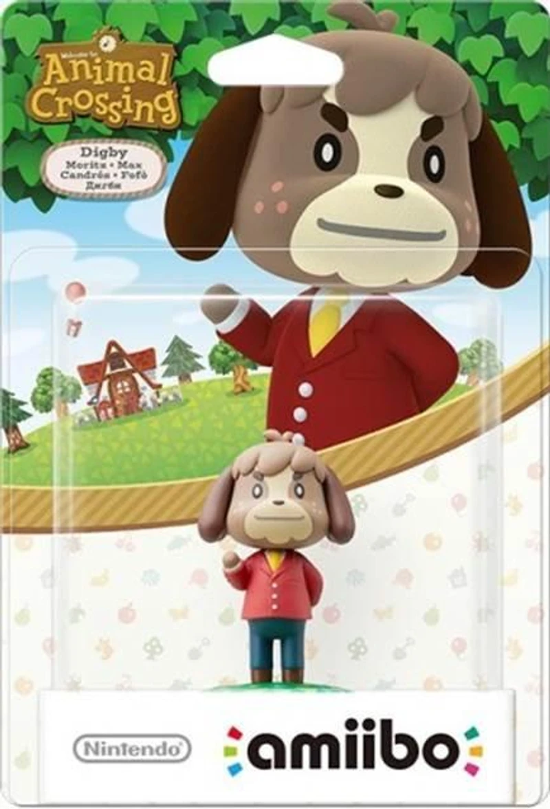 Animal Crossing Digby amiibo Figure
