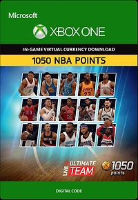 NBA Live 16 Ultimate Team NBA Points 1,050 - Xbox One