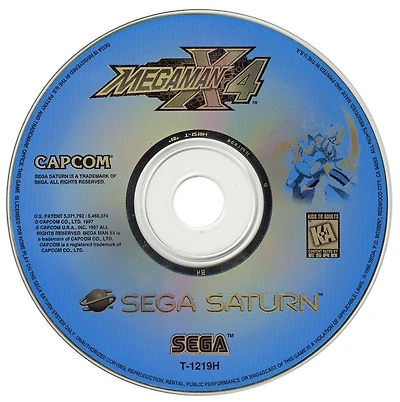 Mega Man X4 - Sega Saturn