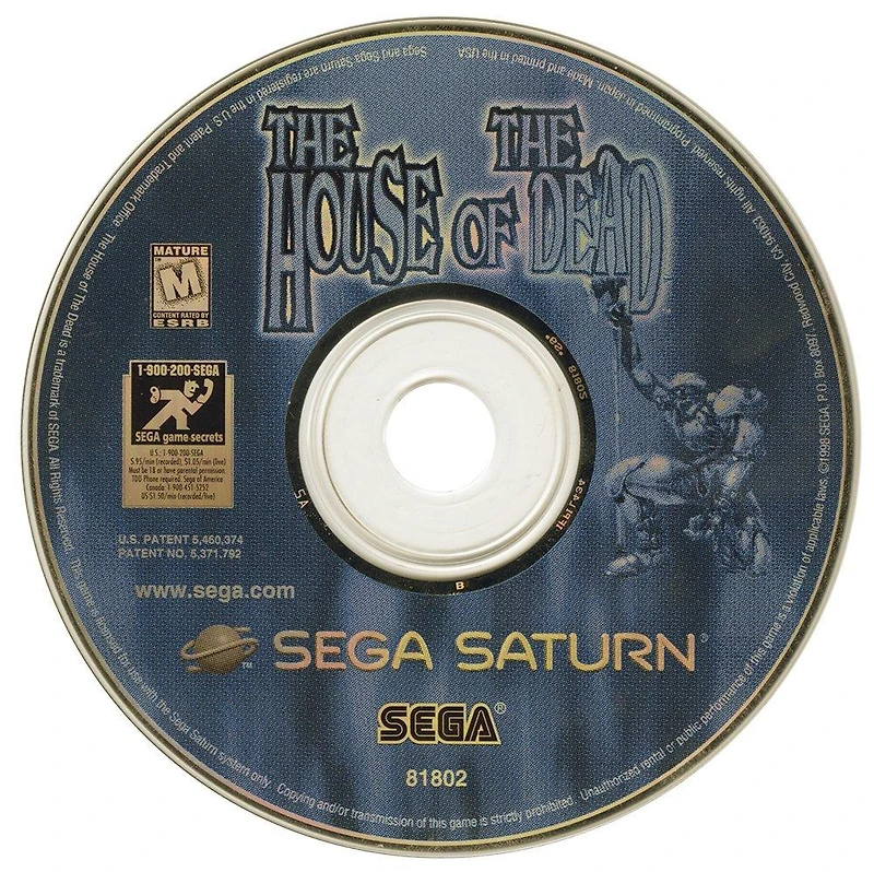 The House of the Dead -  Sega Saturn