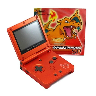 Nintendo Game Boy Advance SP Red Charizard