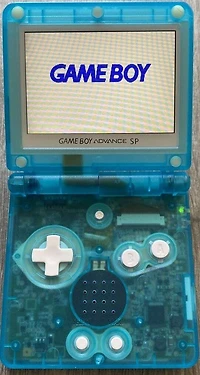Nintendo Game Boy Advance SP Neon Blue