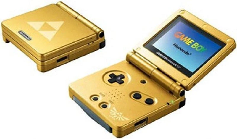 Nintendo Game Boy Advance SP Gold Zelda