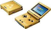 Nintendo Game Boy Advance SP Gold Zelda