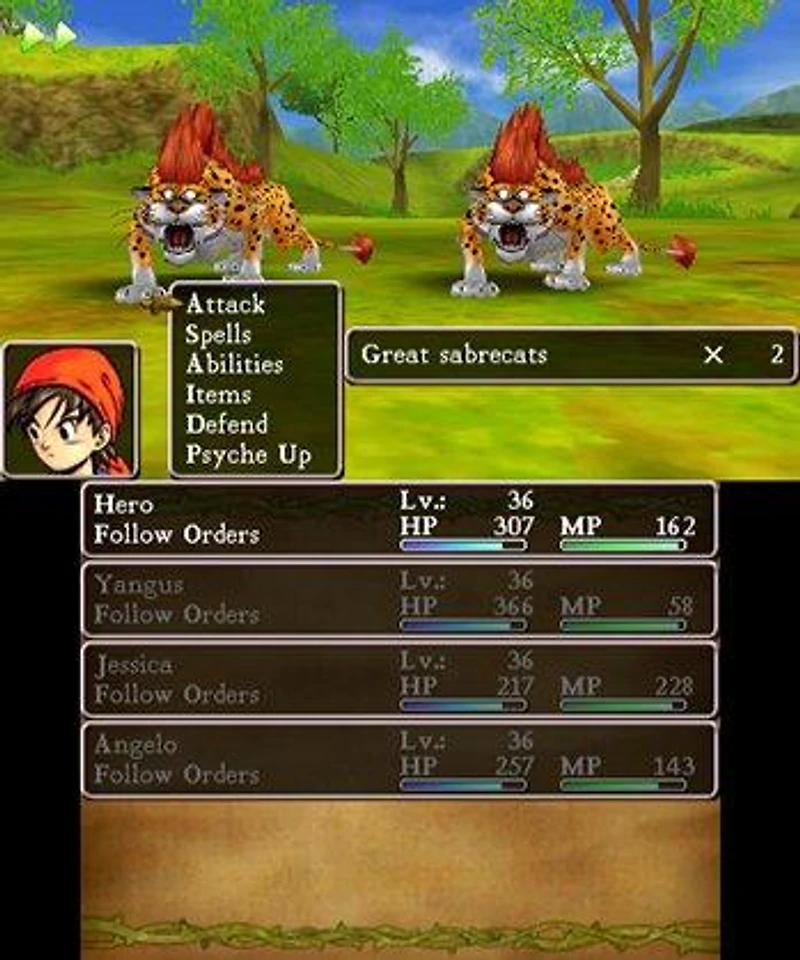 Dragon Quest VIII: Journey of the Cursed King - Nintendo 3DS