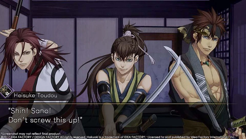 Hakuoki:Kyoto Winds - PS Vita