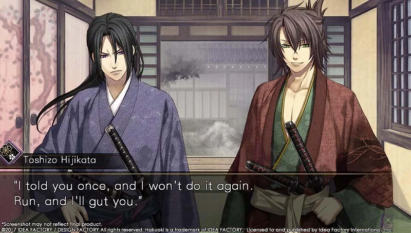 Hakuoki:Kyoto Winds - PS Vita
