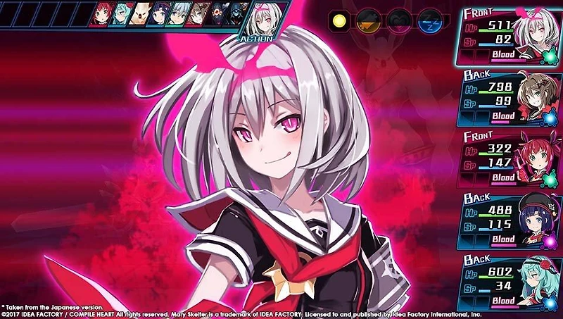 Mary Skelter: Nightmares - PS Vita
