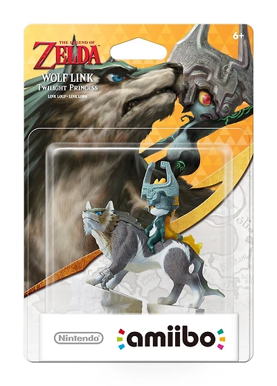 The Legend of Zelda: Twilight Princess Wolf Link amiibo