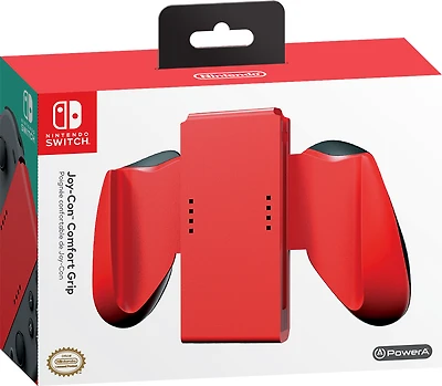 PowerA Red Joy-Con Comfort Grip for Nintendo Switch