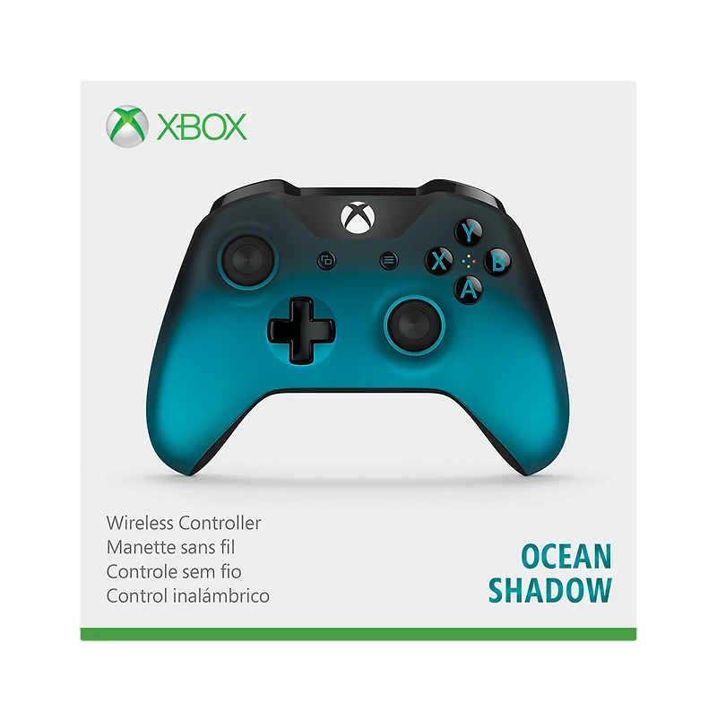 Microsoft Xbox One Wireless Controller Ocean Shadow