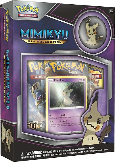 Pokemon Trading Card Game: Mimikyu Pin Collection